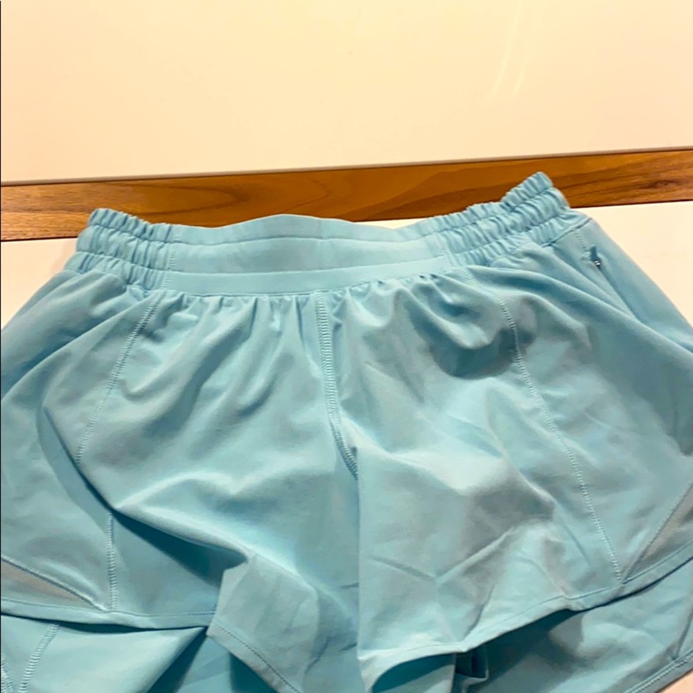 Light blue lulu shorts